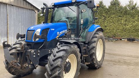 New Holland T6 120 Electro Command D Occasion Tracteur Agricole 2014