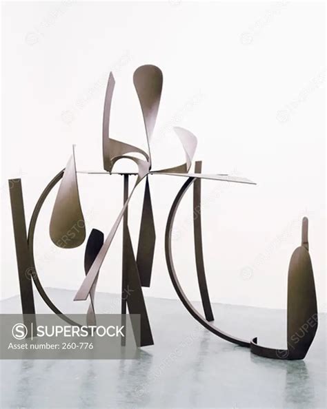 Abstract Sculpture By Anthony Caro Born 1924 Superstock