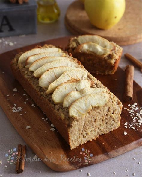 Bizcocho De Avena Y Manzana Receta Saludable