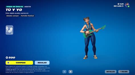 Nuevo Baile T Y Yo Nueva Tienda Fortnite Hoy Tienda De