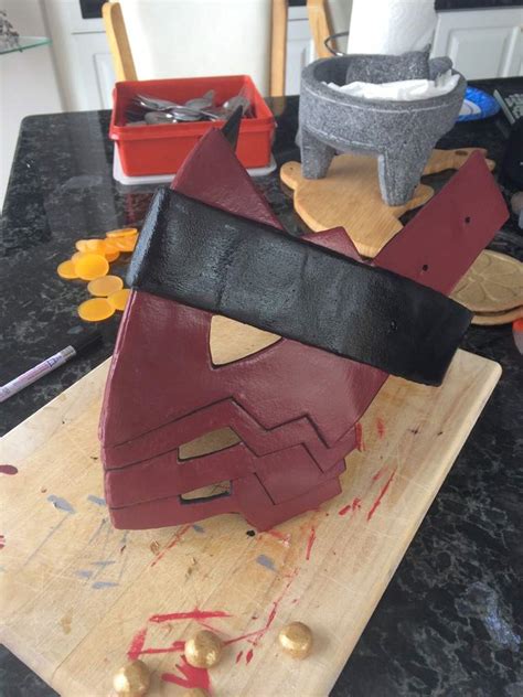 WIP of Magatsu Izanagi Mask | Cosplay Amino