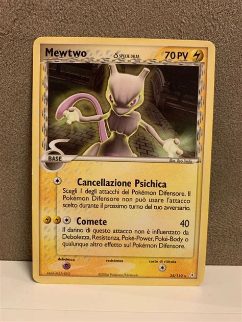 Pokemon Mewtwo Rare Ex Holon Phantoms Italien Kaufen Auf Ricardo