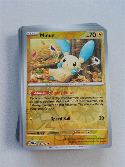 Minun Reverse Holo Paradox Rift Pokemon Kaufen Auf Ricardo