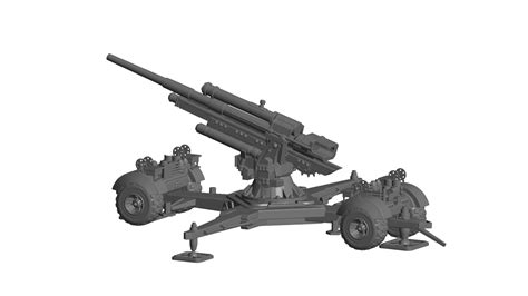 D File German Mm Anti Aircraft And Anti Tank Artillery Gun D