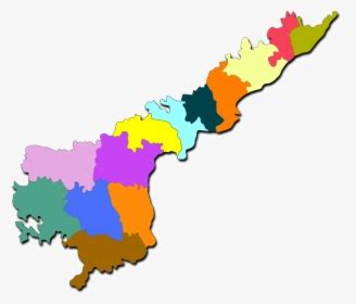 Dasara Gift To Ap - Andhra Pradesh Map Hd, HD Png Download ...