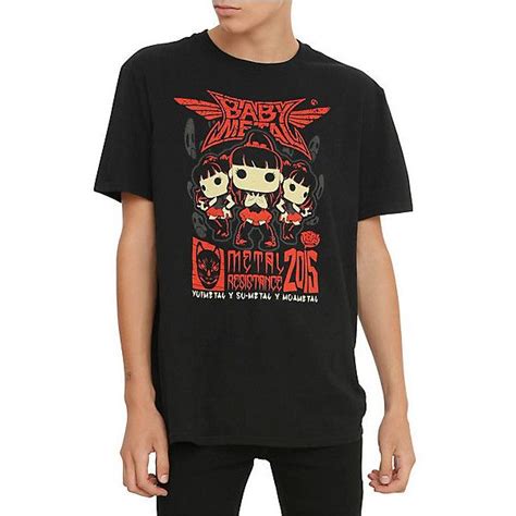 Funko Pop Babymetal T Shirt Hot Topic Exclusive Hot Topic Hot