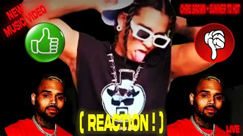 REACTING TO CHRIS BROWN SUMMER TOO HOT NEW MUSIC VIDEO YouTube