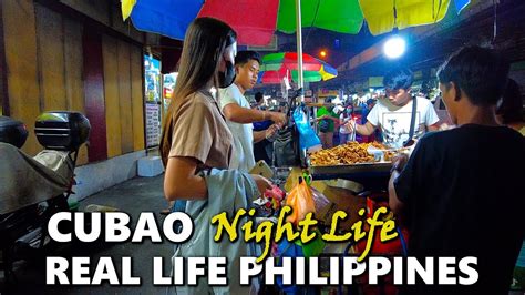 Cubao Quezon City Night Life Walking Tours Ph Youtube