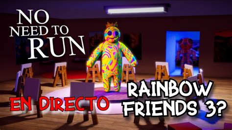 Directo Como Pasar Rainbow Friends Roblox Youtube