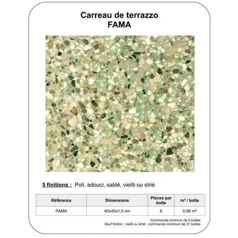 Carreau Terrazzo Fama