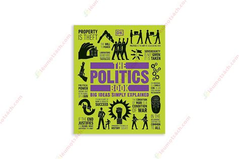 [sách] The Politics Book Big Ideas Simply Explained Sách Keo Gáy