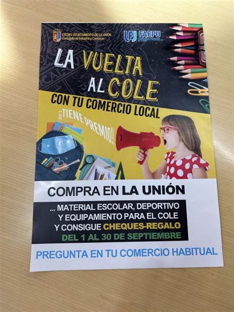 La vuelta al cole en La Unión tiene premio La Unión murcia