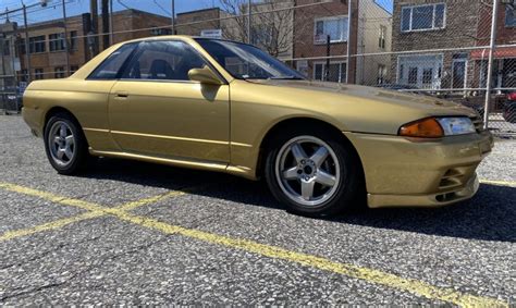 1991 Nissan Skyline Gt R Bnr32 Gold Greddy Intake Manifold Greddy Fuel Rail Tomei Cams Trust