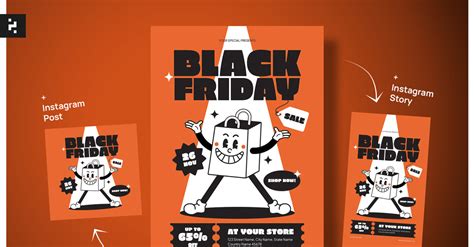 Black Friday Template Flyer #282784 - TemplateMonster