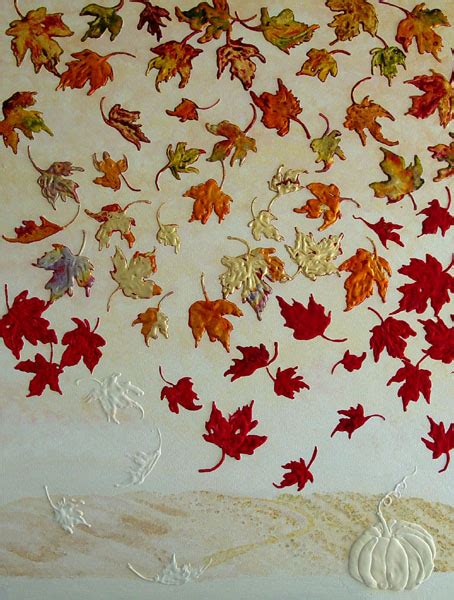 Autumn Lights Picture: Autumn Leaves Paintings