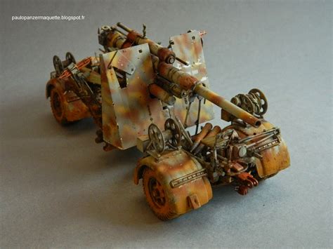 Paulo Panzer Modelling Flak Canon De Mm Tamiya R F