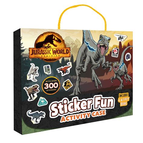 Jurassic World Dominion Puffy Sticker Book Universal