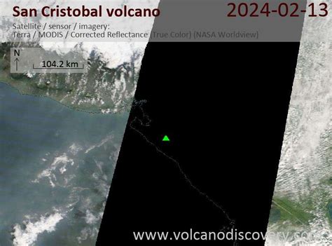 Latest Satellite Images Of San Cristobal Volcano VolcanoDiscovery