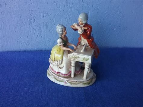 Grafenthal Porcelain Figurine German Porcelain Musician Couple