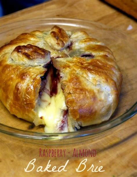 Raspberry Almond Baked Brie Recipe The Good Hearted Woman