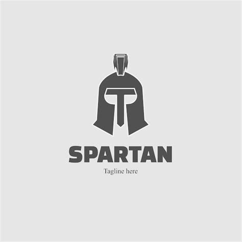 Premium Vector Spartan Helmet Logo Design Premium Vector