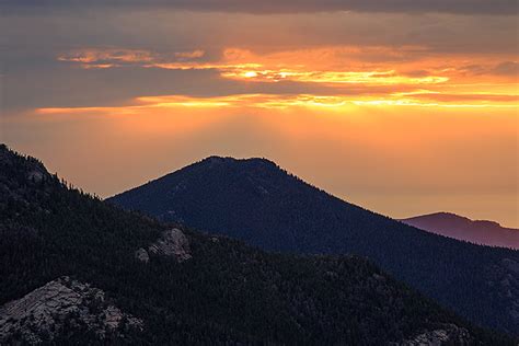 Sunrise Over Dark Mountain | Rocky Mountain National Park, Colorado | Thomas Mangan Photography ...