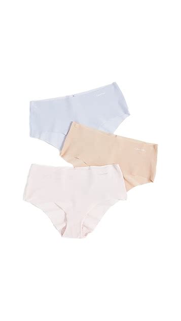 Calvin Klein Underwear Invisible 3 Pack Hipsters Shopbop