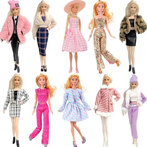 Nk Tenue De Barbie Butter Pour Fille V Tements De Mode Manteau Et