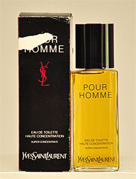 Yves Saint Laurent Ysl Pour Homme Eau De Toilette Edt Haute