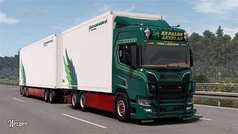 Scania R S KE Palms Akeri AB Skin Pack V1 0 ETS2 ETS2 Mod ATS Mod