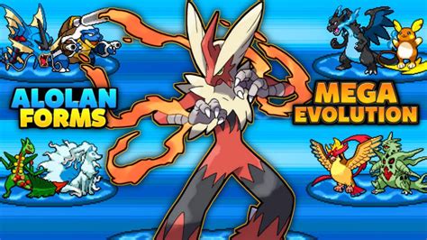 New Update Completed Pokemon Gba Rom Hack With Mega Evolution