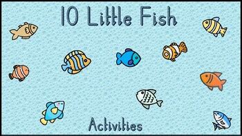 10 Little Fish Bundle by EYFS Resources UK | TPT