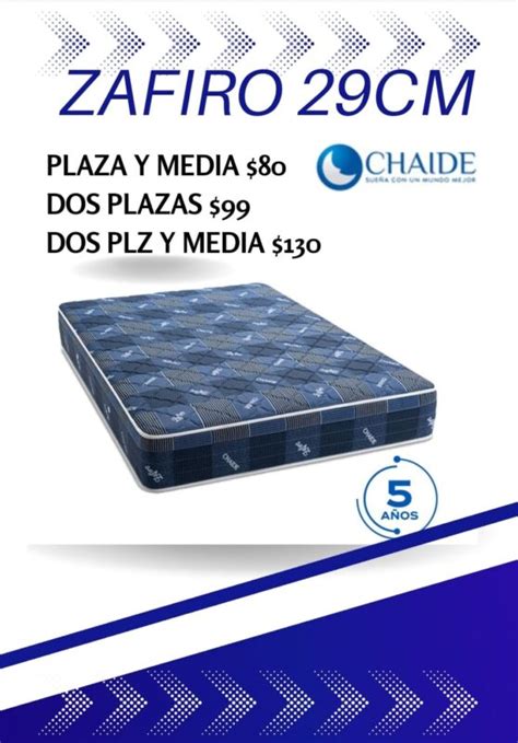 COLCHON CHAIDE Y CHAIDE ZAFIRO 29 CM