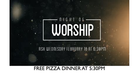 Ash Wednesday Worship Night | Journey Community Church - La Mesa ...