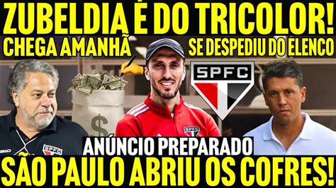 ATENÇÃO NAÇÃO LUÍS ZUBELDÍA É O NOVO TÉCNICO DO SÃO PAULO TRICOLOR