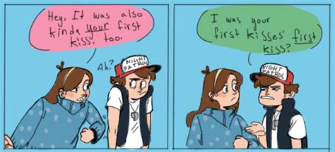 Dipper X Mabel Hot Tonguing