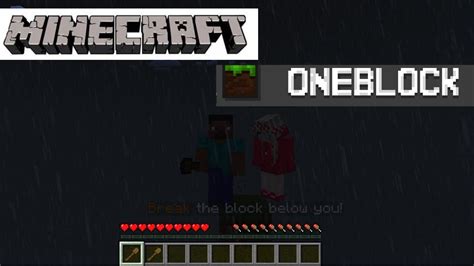 Minecraft Oneblock 1 Primera Serie YouTube