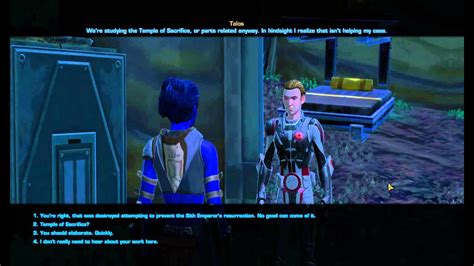 Swtor Jedi Knight Kotfe Alliances Mysteries In The Force Youtube