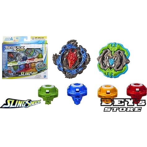 Beyblade Burst Turbo Slingshock Kit De Mestre Hasbro Shopee Brasil