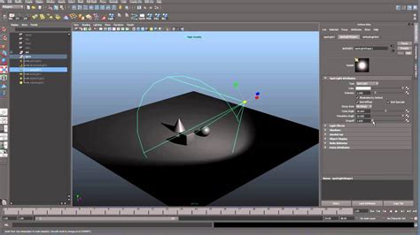 Lighting For Animation Chapter 2 Lesson 1 Maya Light Types Youtube