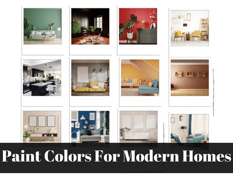 Best Paint Colors for Modern Homes - Unique Design Blog