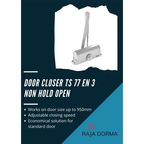 Jual Dorma Door Closer Ts Nho Dormakaba Ts Non Hold Open Penutup