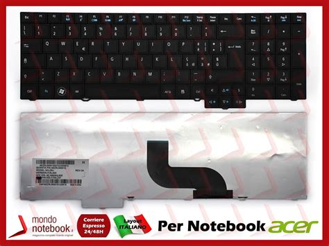 Tastiera Keyboard Italiana Originale Acer Travelmate 5760 Ebay