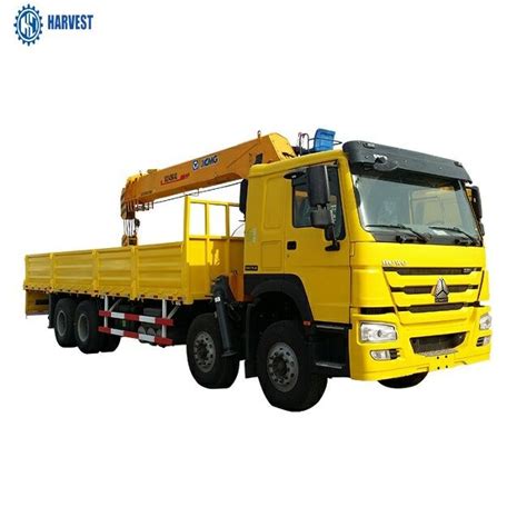 Sinotruck Howo 8x4 371hp 50 Ton Xcmg 1400kg Sq14sk4q Truck Mounted Crane