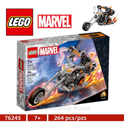 Lego Marvel Ghost Rider Mech Bike Original Lego Shopee