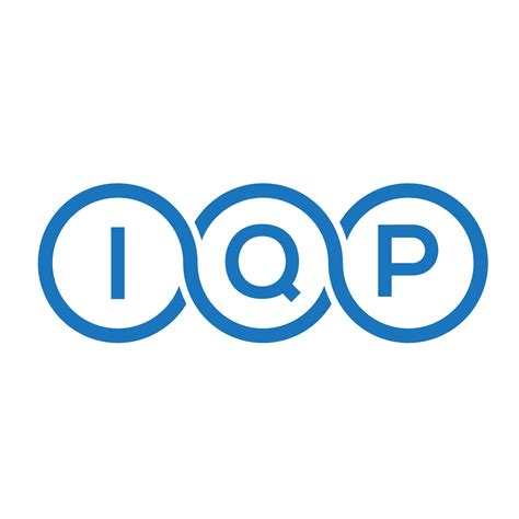 IQP letter logo design on white background. IQP creative initials ...