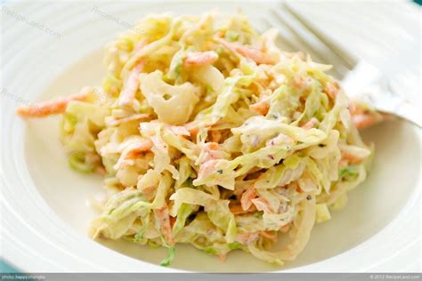 All American Cole Slaw Recipe RecipeLand