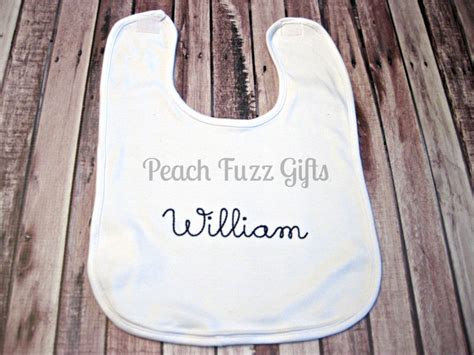 Embroidered Bibs Personalized Bib Baby Bibs Personalized Etsy