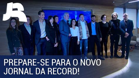 Jornal Da Record Estreia Novo Cen Rio E Mais Quatro Edi Es A Partir De