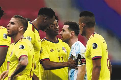 Yerry Mina Por Fin Habló Sobre Su Encontrón Con Messi En La Copa América Infobae